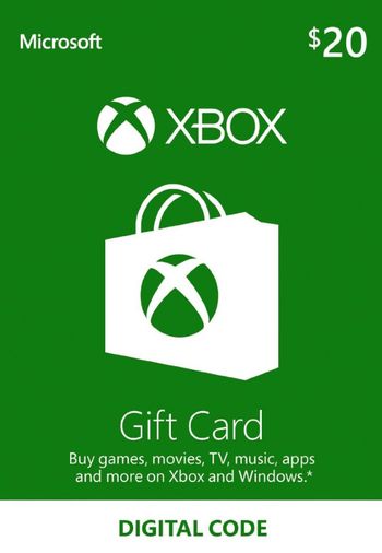 XBOX Live Gift Card 20 USD - Xbox Live Key - EUROPE